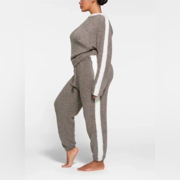 NWT COZY KNIT UNISEX JOGGER | GREY CHALK MULTI × 1 SIZE S/M - Picture 2 of 4